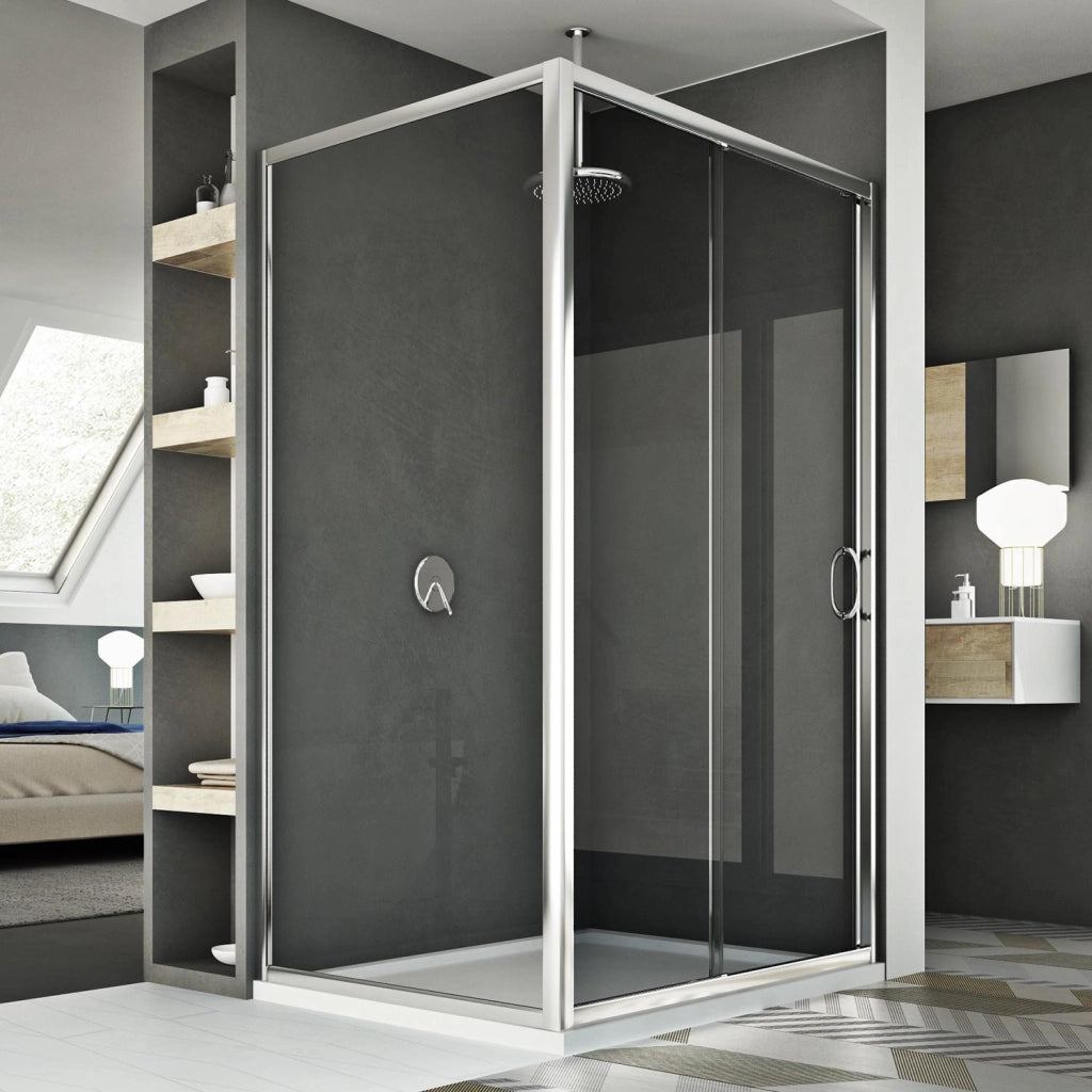 Box Doccia 75x100 CM H185 trasparente mod. Replay Duo 1 Anta