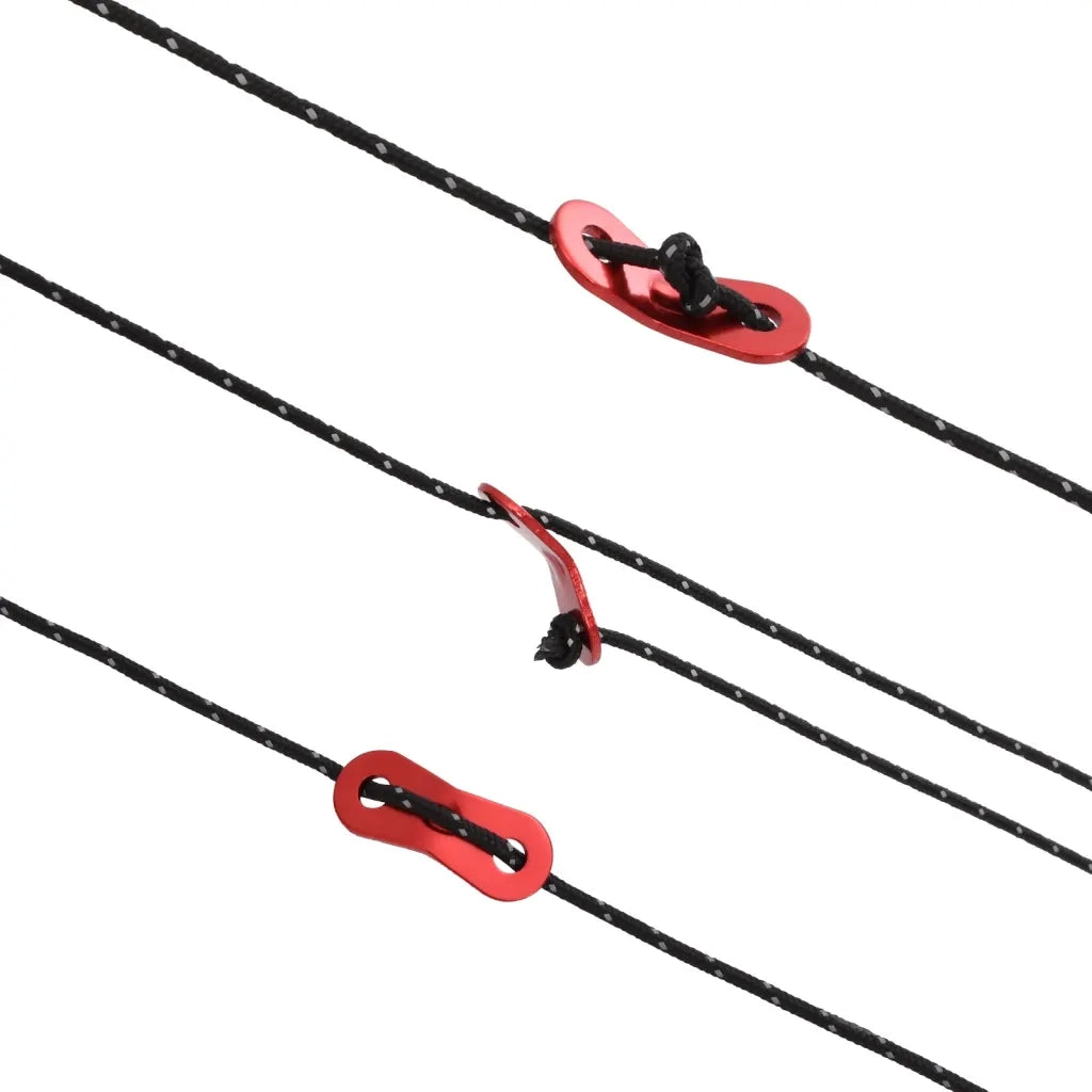 Corda Tenda con Strisce Riflettenti e Chiavi 50 m 3 mm CFW4847933