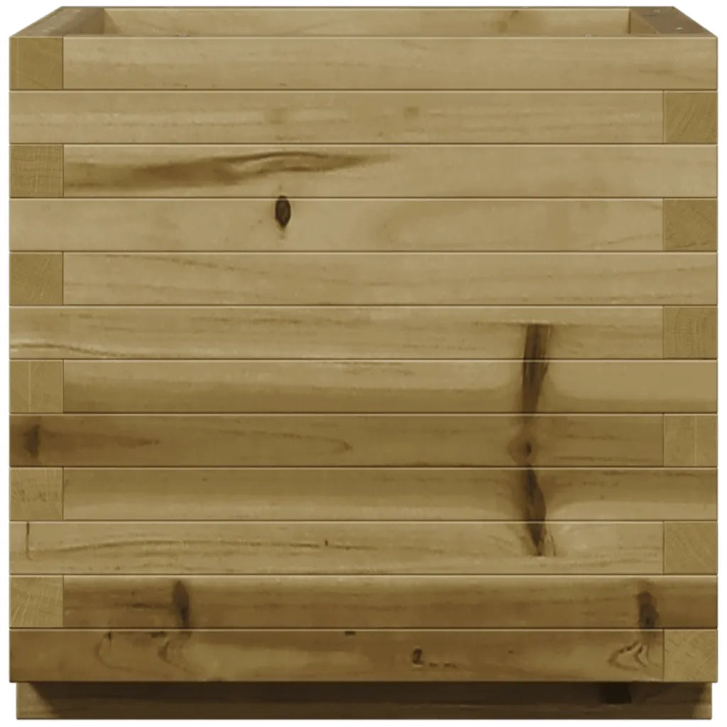 vidaXL Fioriera da Giardino 50x50x49,5 cm in Legno di Pino Impregnato