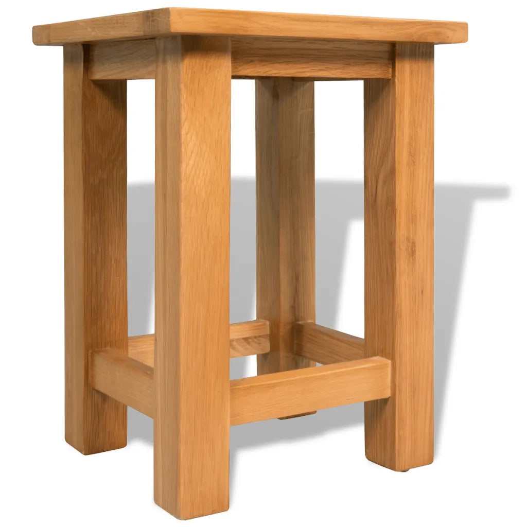 Tavolino da Salotto 27x24x37 cm in Massello di Rovere 244207