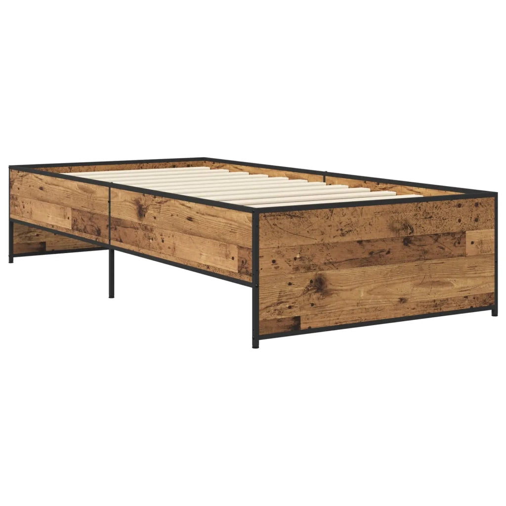 Struttura del letto-Giroletto Legno antico 80 x 200 cm 936666