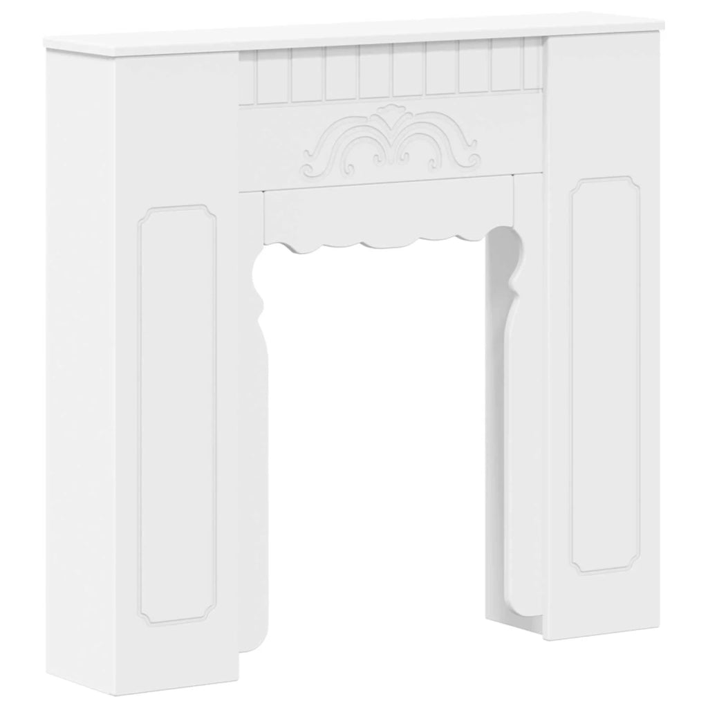 Cornice per camino Bianco 93 x 20 x 89 cm Legno ingegnerizzato 8006624