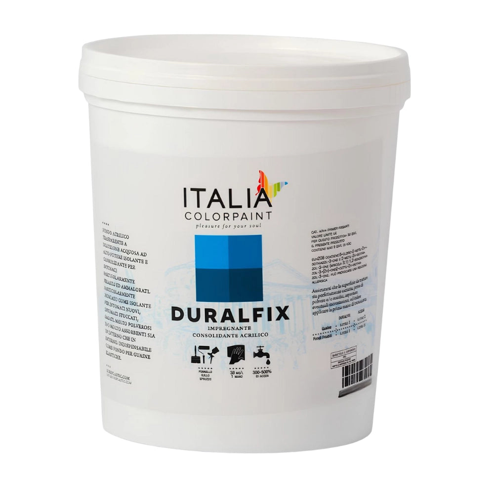 I pre trattamenti primer duralfix isolante acrilico consolidante trasparente *** formato 1 lt, confezione 1