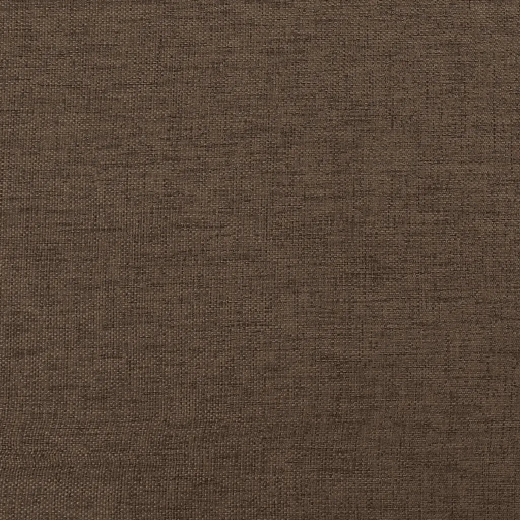 Poggiapiedi Marrone 45x29,5x35 cm in Tessuto 341496