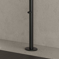 Doccia da Giardino in Acciaio Inox con Sistema C-box Sined Olbia Nero