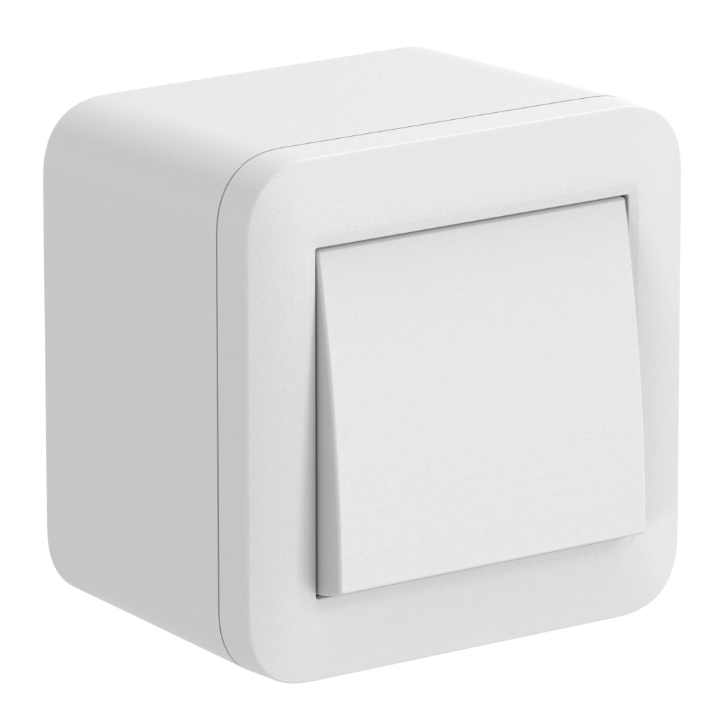 CONTENITORE 'FIXA' deviatore 10A - col.bianco - ELECTRALINE