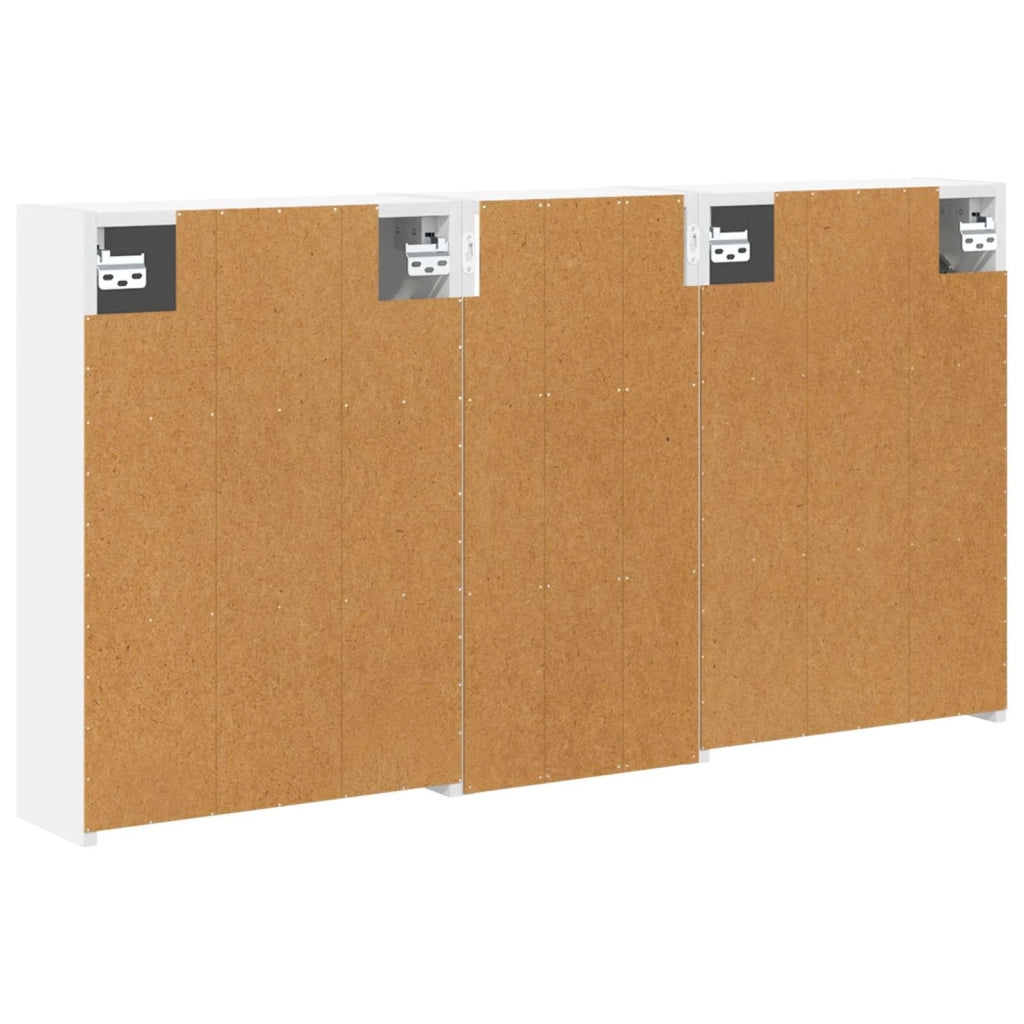 Set di Armadi da Bagno 3 pcs 116 x 16 x 62,5 cm