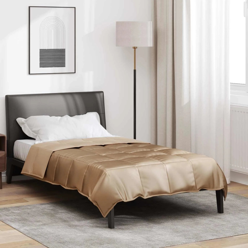 Piumone | Duvet Estivo Oro 155 x 220 cm Satin e Micropile
