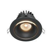 Maytoni Lampada da Incasso Yin 1 luce LED integrato nero metallo