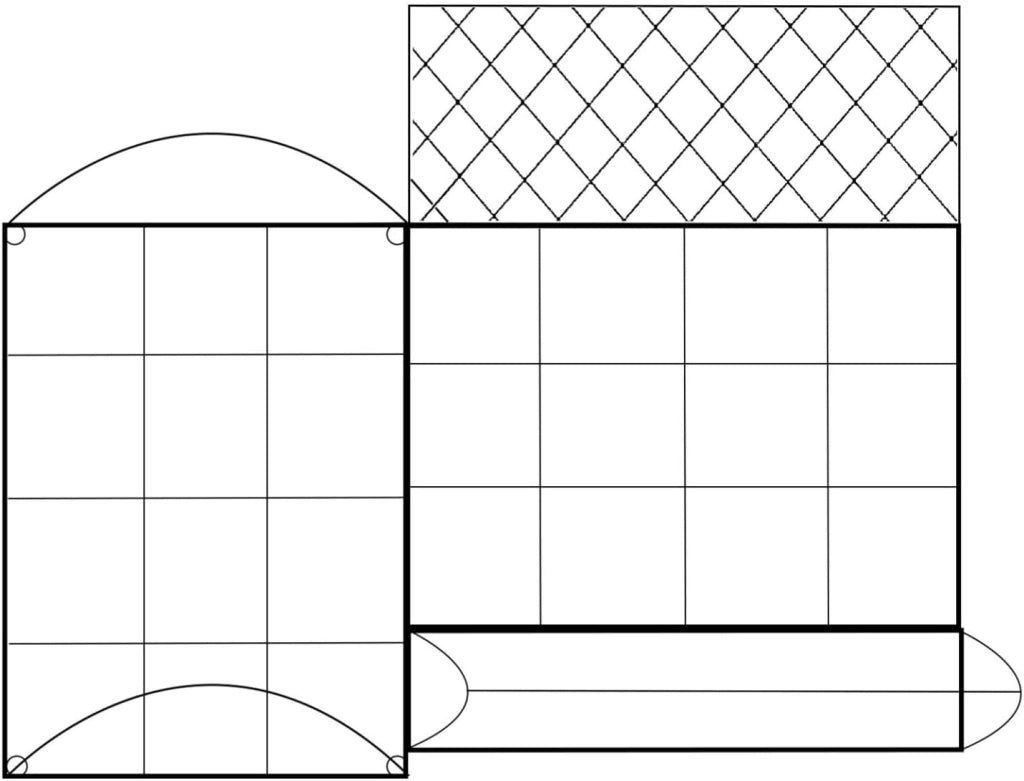 Kit Completo di 3 vasche modulari in Metallo per orto e Serra di pomodori + Traliccio + Copertura