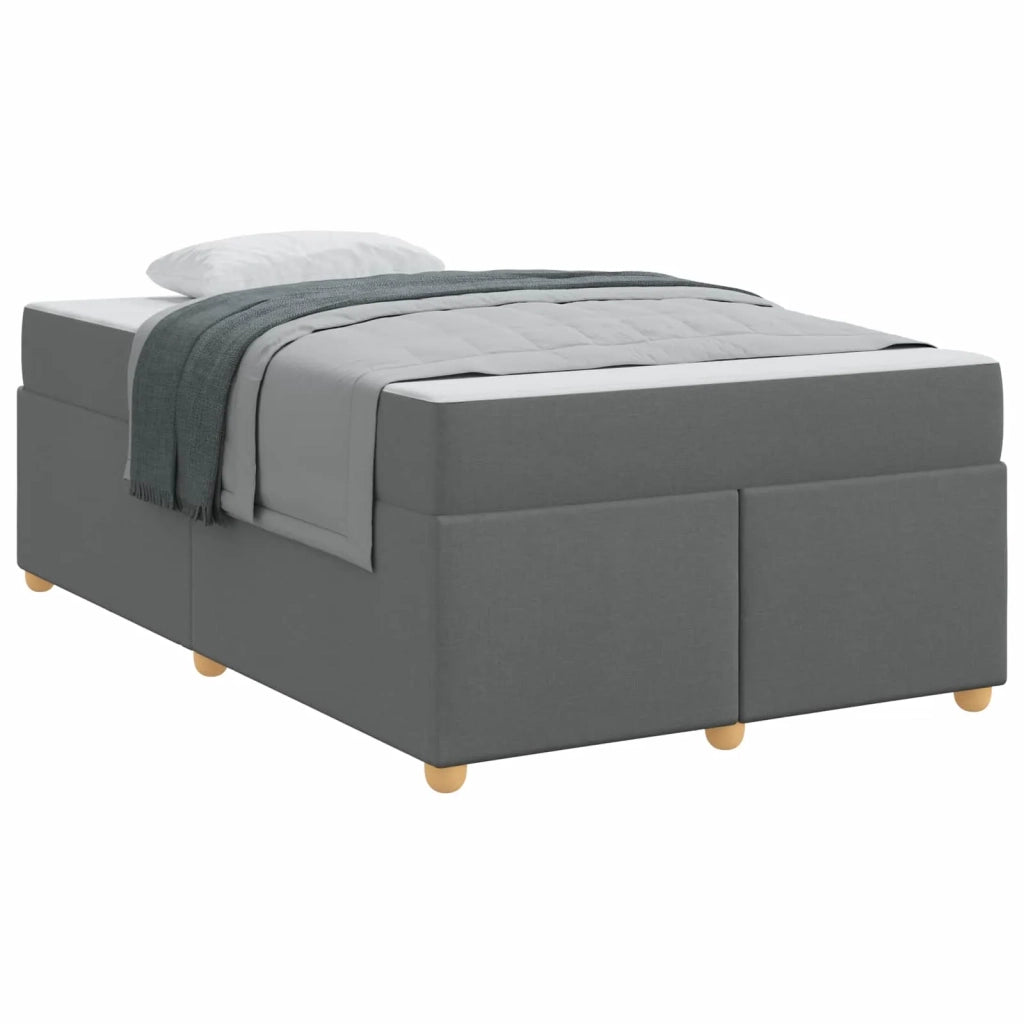 Struttura del letto Grigio scuro 120 x 200 cm Tessuto 3399350