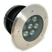 Trade Shop - Faretto Incasso 7 W Calpestabile Segnapasso Ip67 Luce 6500k 3000k 4000k Es08-7 - -bianco Caldo      -