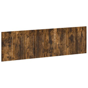 Testiera da Muro ALKMAAR Rovere Fumo Legno ingegnerizzato 896280