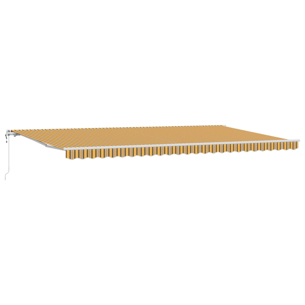 Tenda Retrattile Automatica Striscia Multicolore 600x350 cm