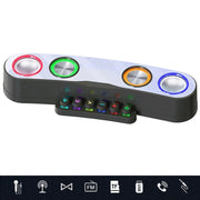 Trade Shop - Cassa Wireless Bluetooth Speaker Gaming Desktop Laptop Pc Barra Audio Q-yx800 -