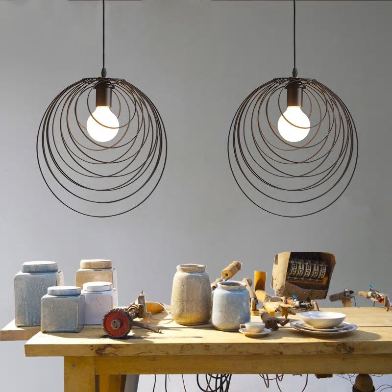 Lampada Da Soffito Geometrico Nero APP426-1CP