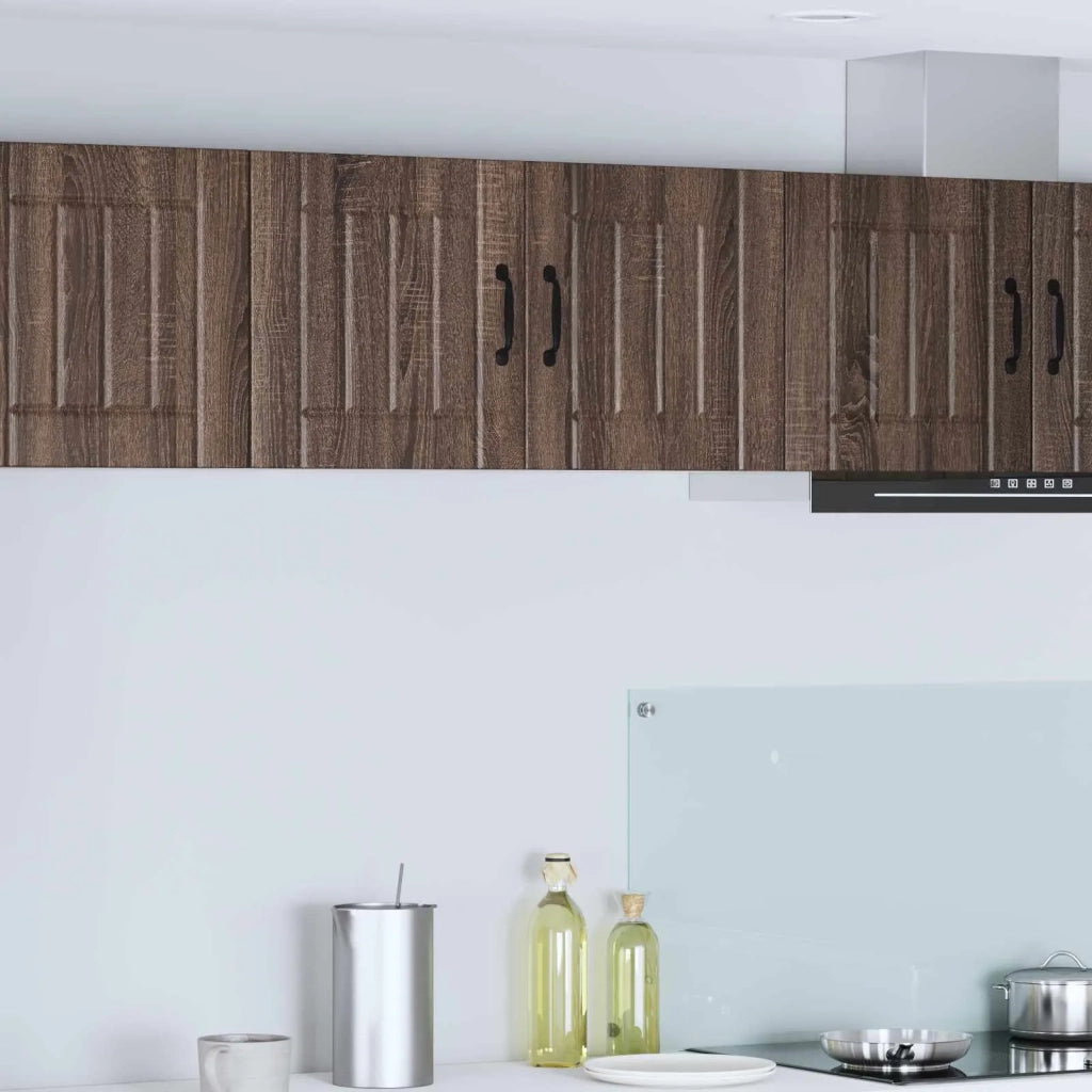 Armadietto a muro LUCCA Rovere Marrone 80 x 31 x 40 cm