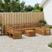 Set divani Legno di Acacia Massello 3384865