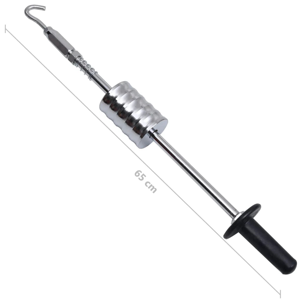 Martello scorrevole con gancio estrattore ammaccature auto martello scorrevole attrezzo per riparazioni 65 cm acciaio al carbonio 02_0004322