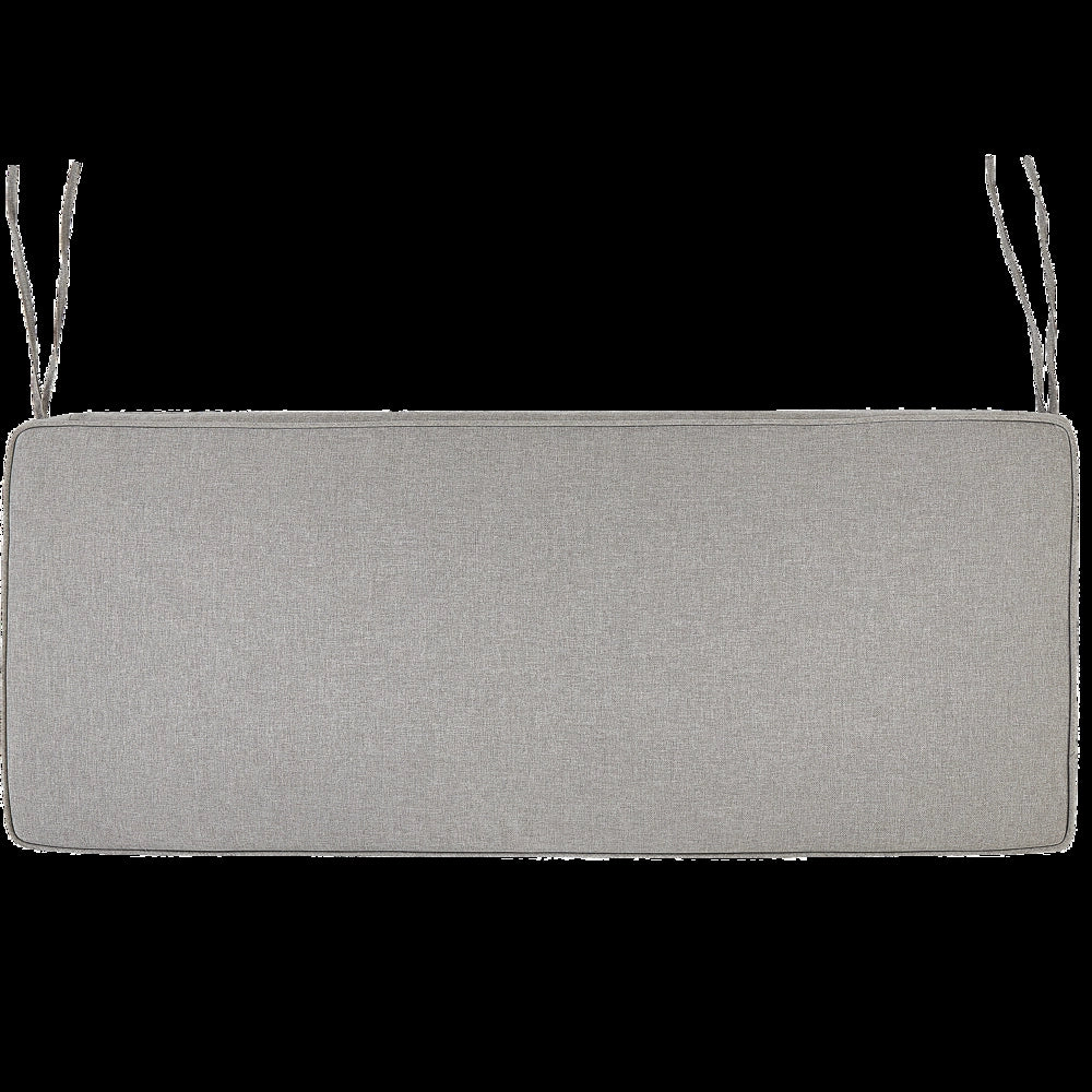 Cuscino per panchina da giardino grigio chiaro 108 x 45 cm resistenti ai raggi UV giardino balcone terrazza esterno