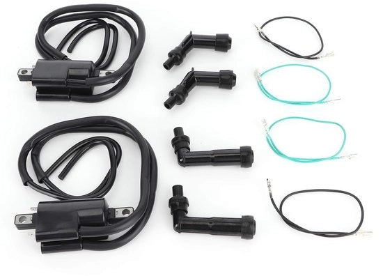 Set di bobine - Adatto per CB350F/CB400F/CB500/CB550 - Filtro dell'aria - 30510333013 - Elevata qualità - Prestazioni affidabili