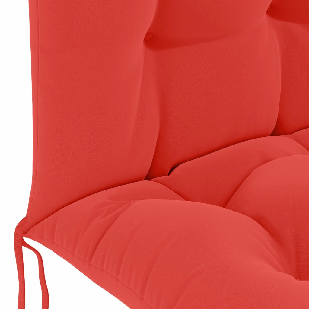 Cuscino per Lounger Sole PUTTEN 100% Poliestere Rosso 948235