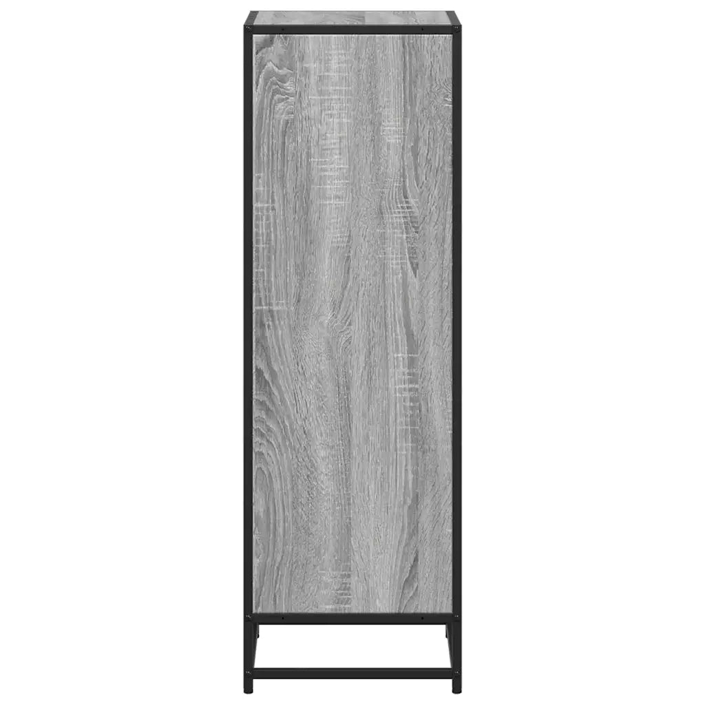 Libreria Grigio Sonoma 40x35x107,5 cm in Legno Multistrato 849112