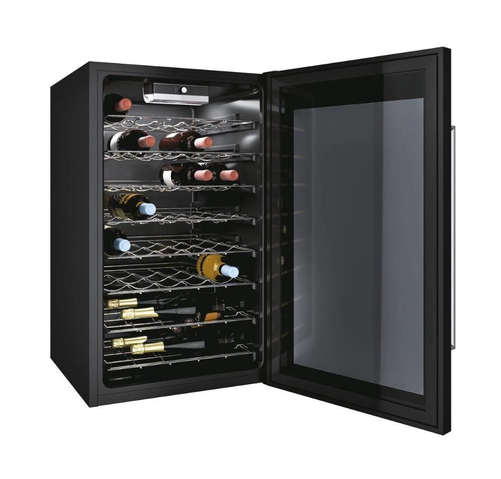 Candy DiVino CWC 150 ED/N Cantinetta vino con compressore Libera installazione Nero 41 bottiglia/bottiglie