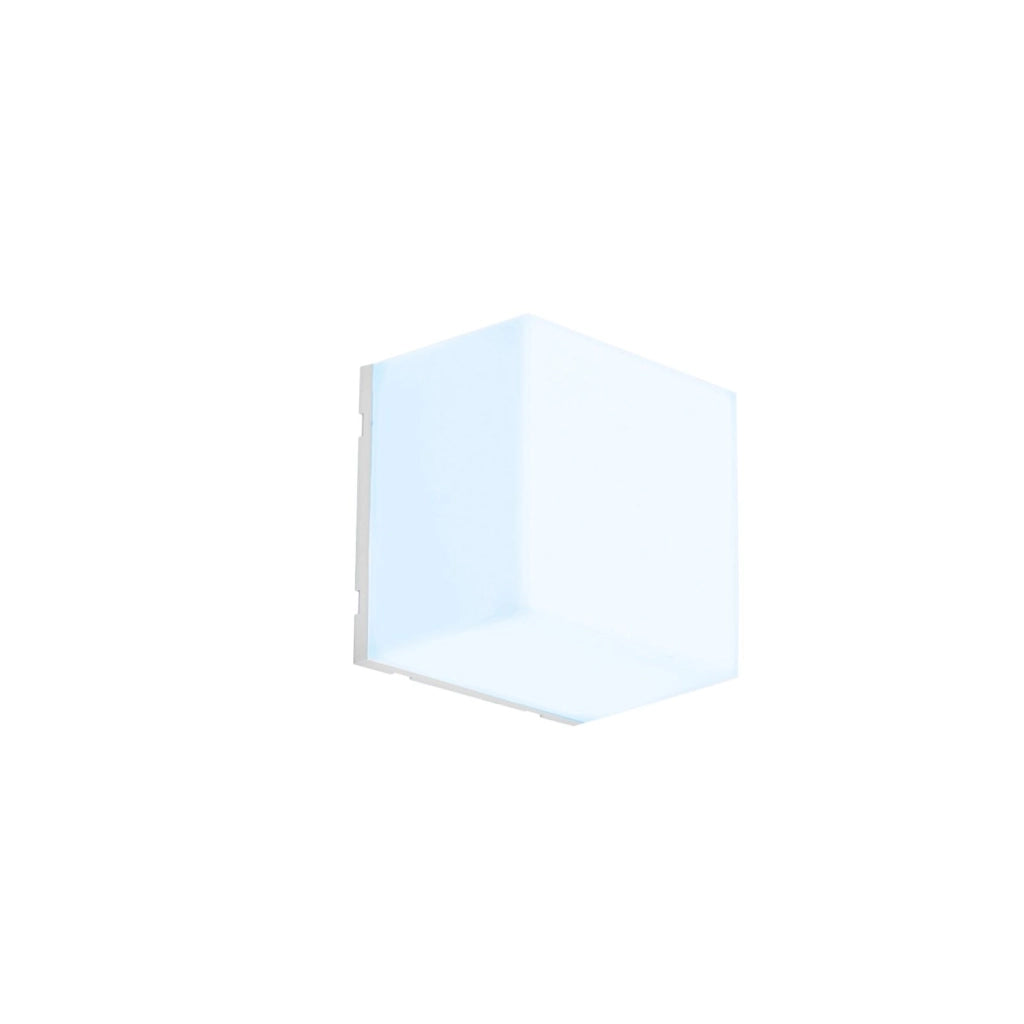 PLAFONIERA LED TOGO BIANCA QUADRATA 5W 600LM CCT 3000K / 4000K / 6500K IP65 10X10X7,5CM