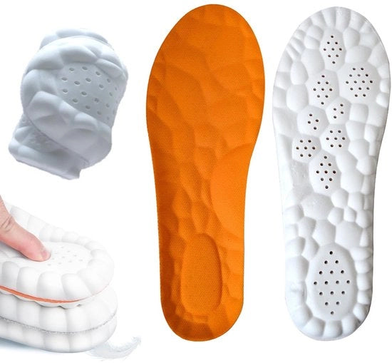 Sostegno per Caviglia in Gomma - Supporto per Piede - Adattamento Respirante - Antiscivolo - Assorbimento degli Impatti - Comodo e Resistente - Piatto per Piedi