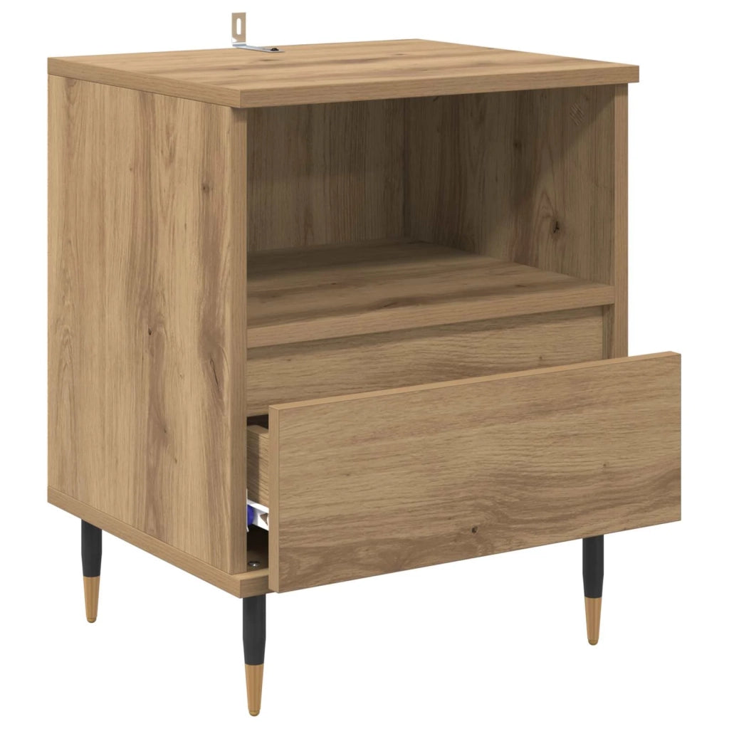 Armadio da Notte Rovere artigianale 40 x 35 x 50 cm 882651