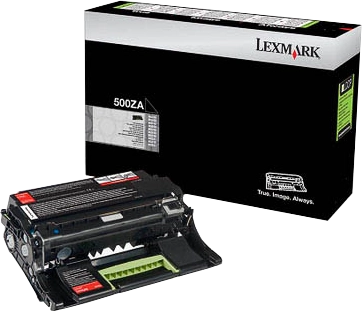 ORIGINAL Lexmark Tamburo nero 50F0ZA0 500ZA ~60000 Seiten