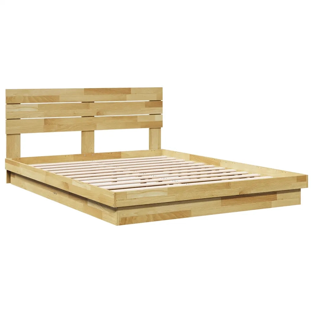vidaXL Struttura Letto con Testiera Senza Materasso 150x200 cm