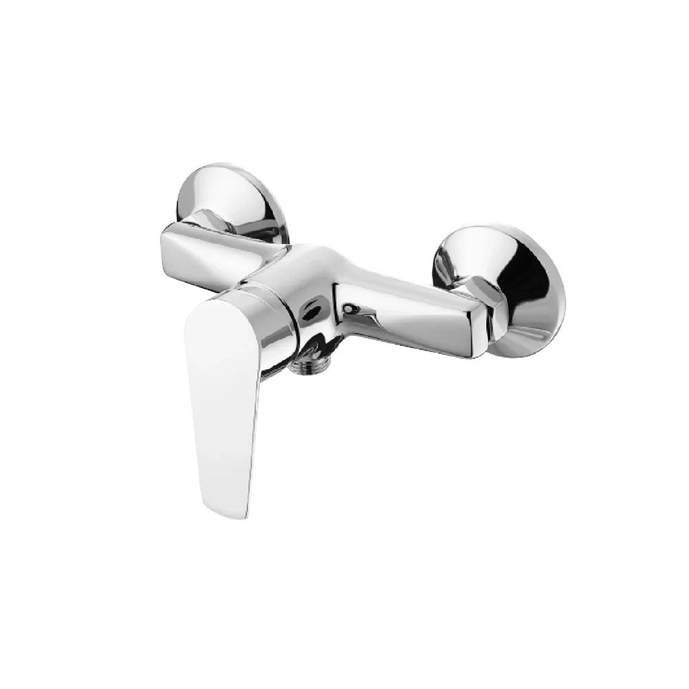 Miscelatore esterno doccia cromato con leva in metallo - Serie Eureka