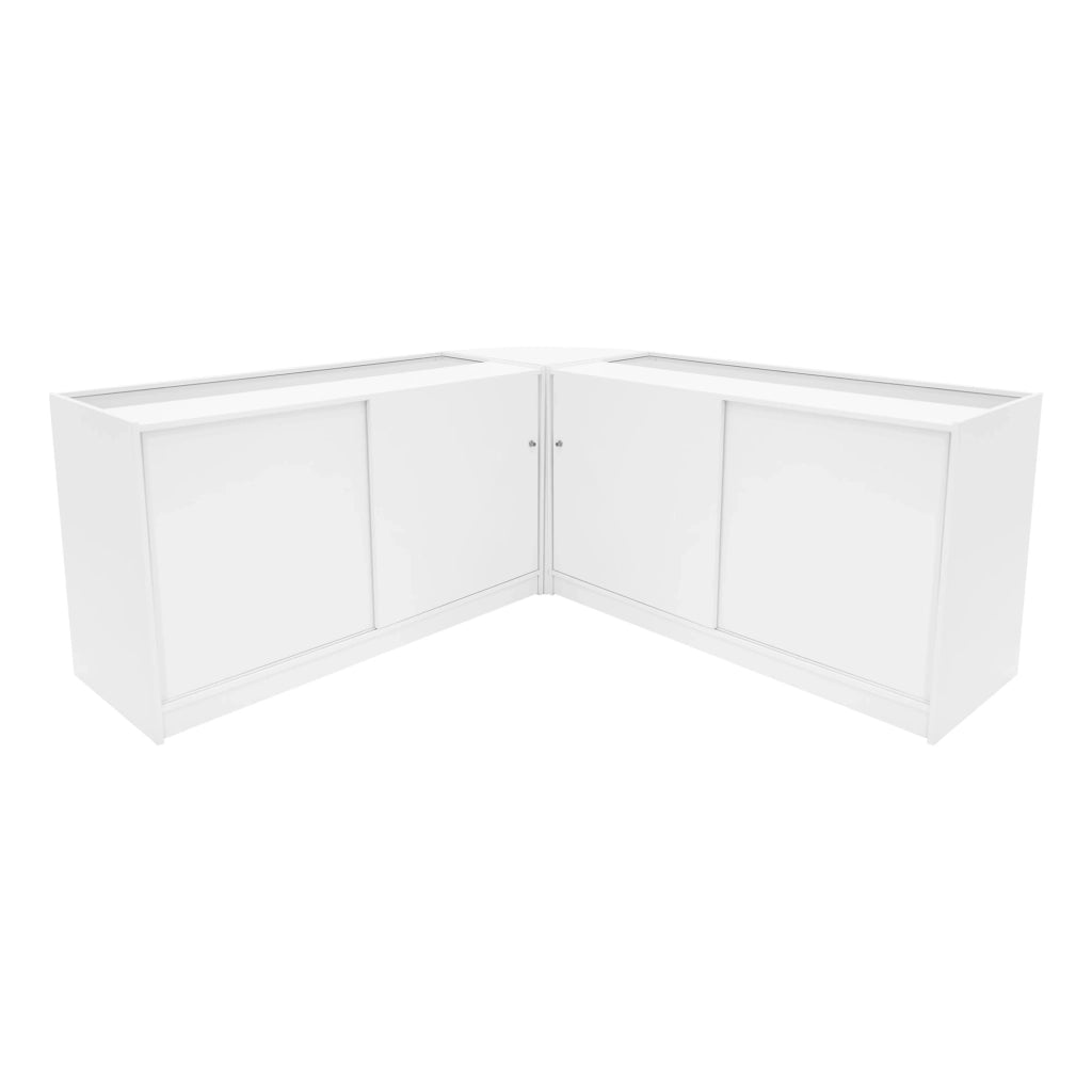 Set Banconi Andromeda LED C1500 x2 e LM60 – Bianco, Vetro, Chiavi