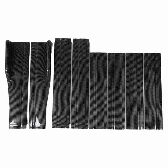 Autozijschort 200x11cm - Maggiore Stabilità - Fibra di Carbonio - Peso Leggero - Robusto ABS - Progetto Resistente ai Colpi - Zijschort
