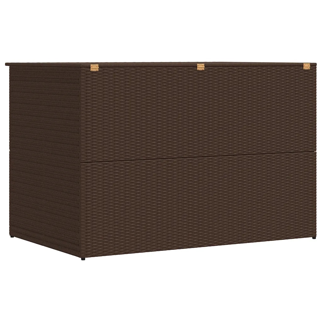 Baule da Giardino Marrone 150x100x100 cm in Polyrattan CFW9437188