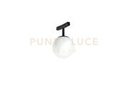 C/SFERA D.15CM LED CON ADATTATORE REGOLABILE NERO 3000K 624LM 8W