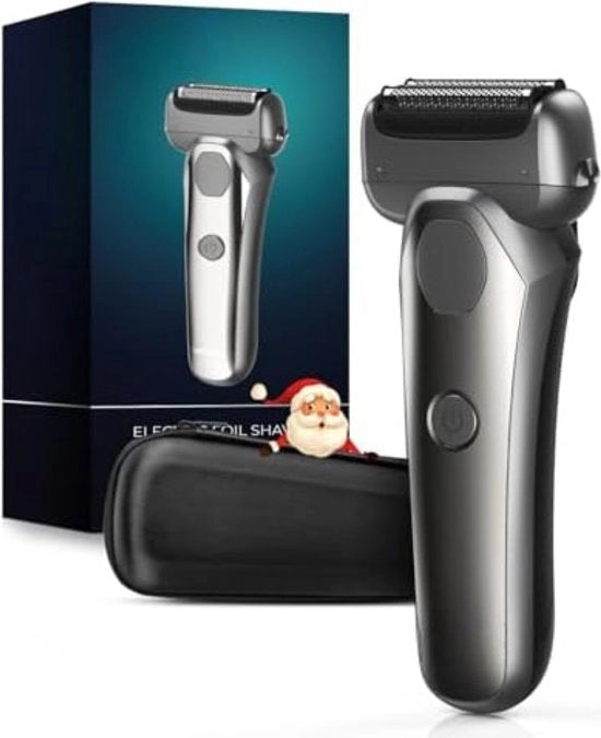 Raschiatore corpo uomo - Trimmer corpo uomo - Raschiatore corpo uomo - Groomer corpo uomo - 360° Flex - Impermeabile - Schermo LED - Grigio