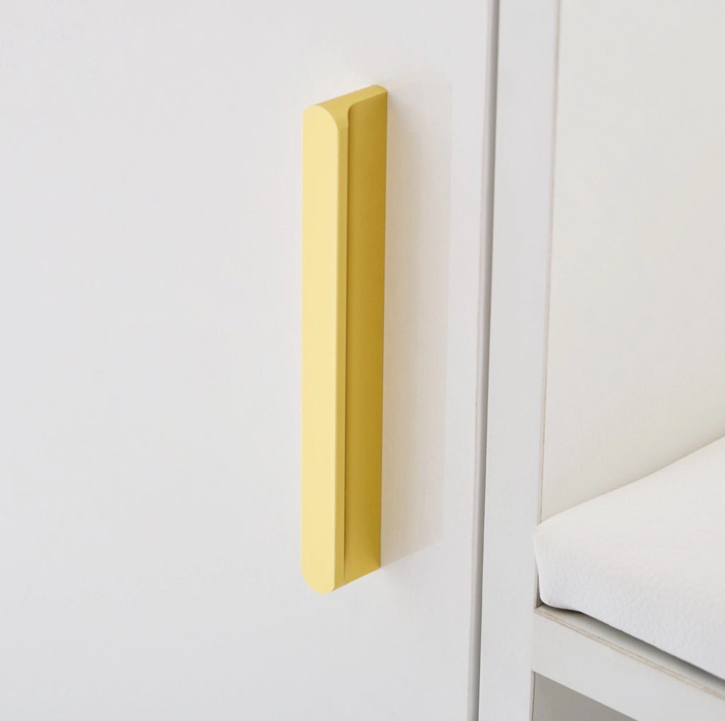 Mobile scarpiera con panca 120 cm bianco lucido con ripiani regolabili HAVRYA