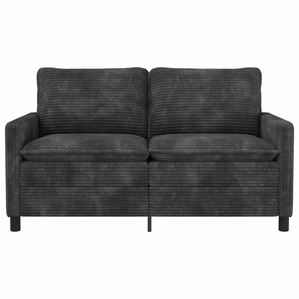Divano Grigio Scuro 156 x 81 x 87,5 cm Poliestere 42028867