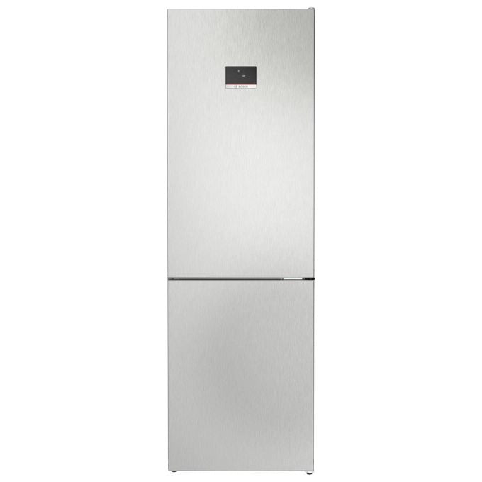 Bosch KGN367LDF Serie 4 Frigorifero Combinato 321 L 186 cm Classe D 35 dB Total No Frost Perfect Fit (186x60x66 cm) colore Acciaio Inox