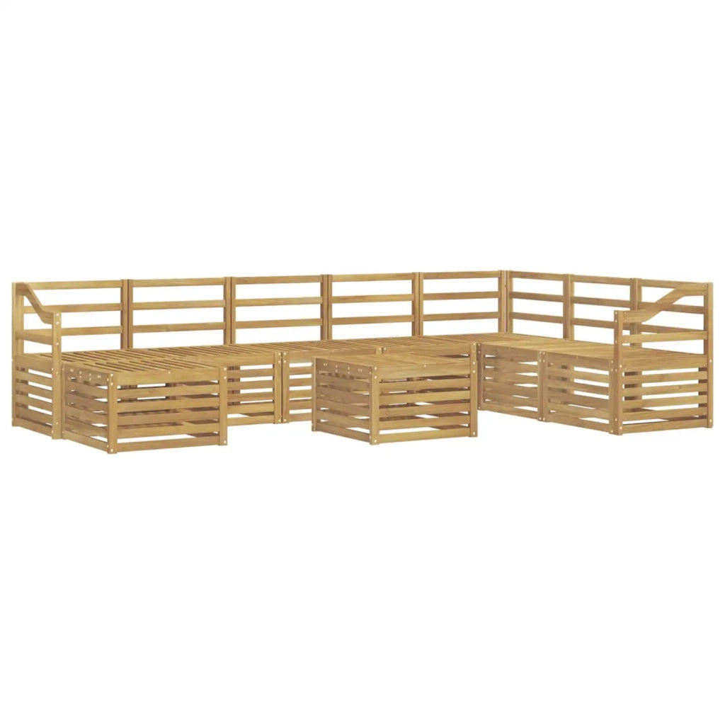 Set divani Legno di Acacia Massello 3392369