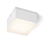 Lampada plafoniera ORIN SQ da soffitto grigio antracite acrilico satinato 230V LED 10W IP54  3000K