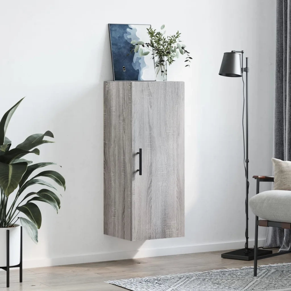 Mobile a Parete Grigio Sonoma 34,5x34x90 cmcod mxl 80905