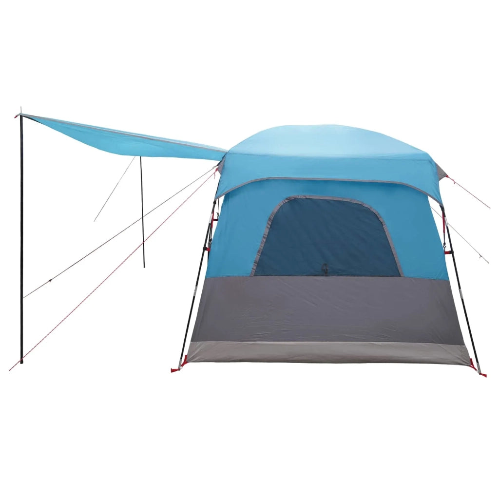 Tenda Familiare con tetto Blu 380 x 260 x 190 cm Poliestere 42028494