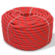 Corda Nautica in Polipropilene 12 mm 50 m Rosso cod mxl 52244