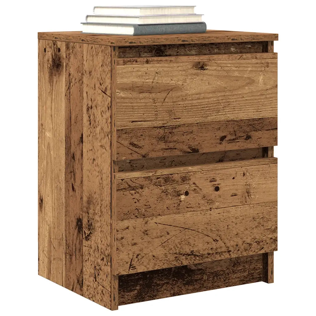 Mobile Porta TV Legno Antico 40x35x54 cm in Legno Multistrato 861776