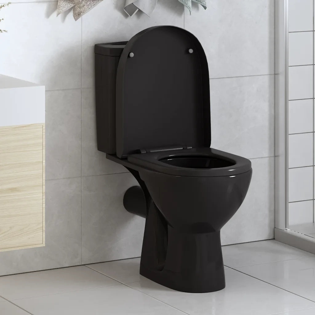 Copriwater Ammortizzato a Sgancio Rapido Nero CFW7569080