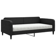 Divano letto | Sof¨¤ letto | Letto singolo con Materasso Nero 100x200 cm in Tessuto